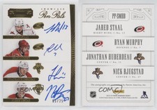 2013-14 Dominion Showcase Pen Pals /25 Jared Staal Ryan Murphy Rookie Auto RC