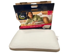 Serta Align & Revive Gel Memory Foam Pillow Extra Support Queen - Picture 1 of 3