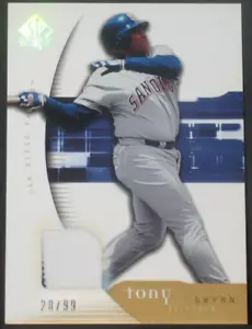 Tony Gwynn 2005 Upper Deck SP Collection Authentic Jersey #93 (28/99) Padres - Picture 1 of 2