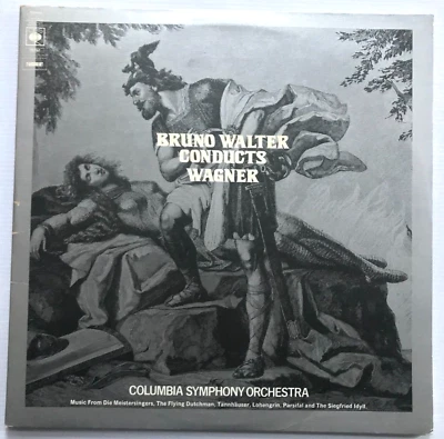 Bruno Walter Conducts Wagner - Tannhauser, Lohengrin, Parsifal 2LP CBS Vinyl NM - Image 1 of 4