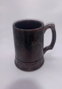 Beauce ware Canada Pottery  Brown Glaze Large Mug 5.5”T 3”W - Picture 1 of 9