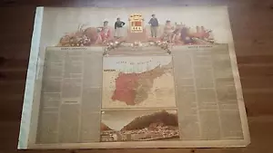 1875 MAPA Provincia de Guipuzcoa, Cromolitografia Boronat y Satorre (España Map) - Imagen 1 de 1
