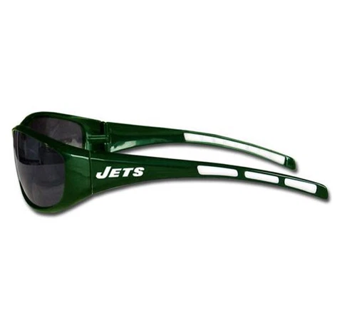New York Jets Wrap Around Sunglasses Cover