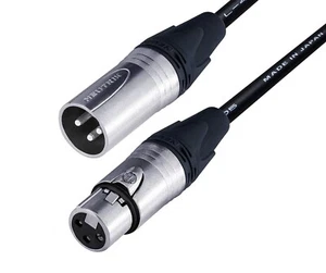 Cable de audio blindado de 3 pines Mogami 2552 de alta calidad XLR macho a hembra de 1-20' ft - Imagen 1 de 7