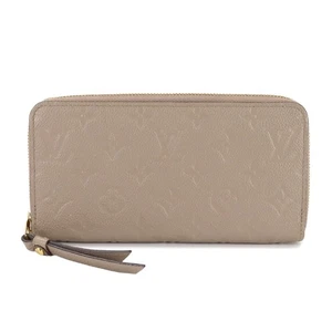 LOUIS VUITTON Monogram Empreinte Zippy Wallet Leather Turtledove M69034 90302062 - Picture 1 of 9