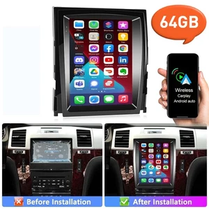 For Cadillac Escalade 2007-2014 9.7" Android 13 Car Stereo Radio GPS WIFI Player - Picture 1 of 20