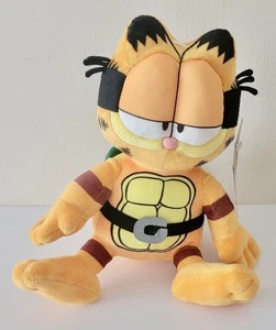 KidRobot Garfield "Garfello" x Teenage Mutant Ninja Turtle TMNT Plüschtier - Bild 1 von 2