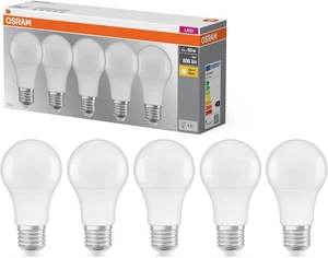 Lampada LED Base Classic A60 Forma Lampadina 8W 827, Bianco Caldo 2700K, E27, Op - Foto 1 di 12