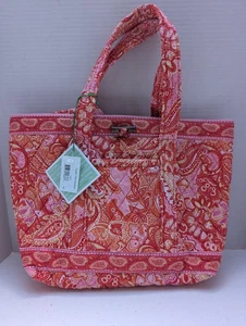 Bolso de Hombro Vera Bradley Acolchado "Sherbet" Retirado Nuevo con Etiquetas - Imagen 1 de 10