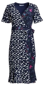 Neu ohne Etikett $ 525 DAMEN 6 SMALL MEDIUM (Brustumfang 38") TANYA TAYLOR LUISA SEIDENKLEID GEBLÜMT - Bild 1 von 5