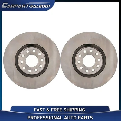 Rotores de freno de disco delanteros de 12,63" para Audi A6 Quattro 2002-2003 2000-2004 Audi S6 Foto 1 de 4
