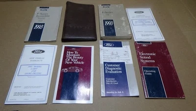 1993 Ford F150 F250 F350 Crew Cab Owners Manual - Image 1 of 4