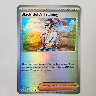 Black Belt's Training (Poke Ball Pattern) - 099/131 - Holo - NM - Pokemon - Image 1 of 2