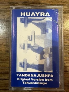 Sanja Huayra - Tandanajushpa Cassette Tape Private Andean Flute Music Rare - Picture 1 of 5