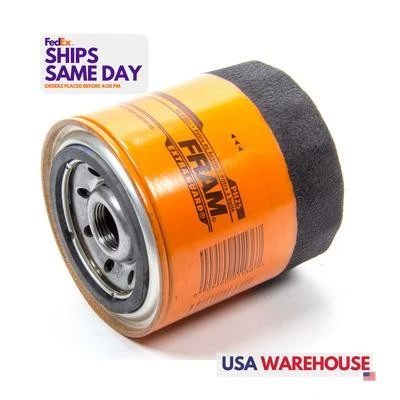 Fram PH25, One Orange Steel Oil Filter Aftermarket High Performance Racing Part - Image 1 of 4