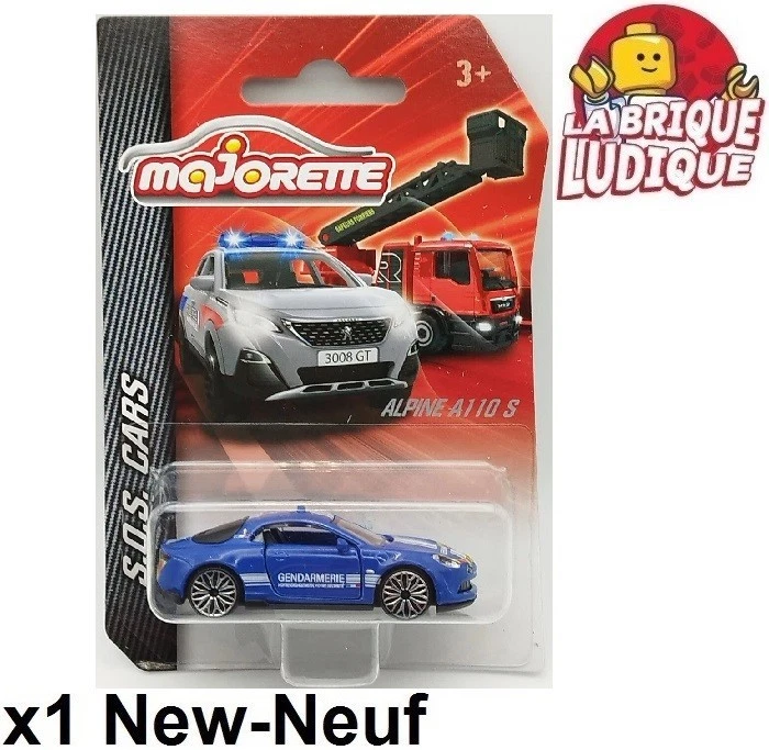 Majorette S. O. S. Sos Alpine A110 S Police France Police Blue New - Image 1 of 1