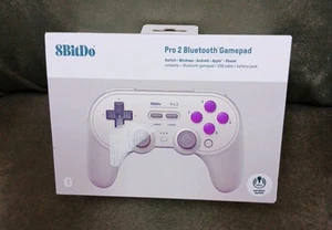 8BitDo Pro 2 Bluetooth Controller for Switch, PC, Android, Apple, Steam NEW  - Picture 1 of 10
