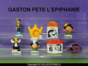SERIE COMPLETE DE FEVES GASTON LAGAFFE EPIPHANIE 2023 - Picture 1 of 1