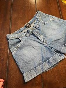 Xhilaration Women's Size 11 Blue Denim Shorts - Picture 1 of 9