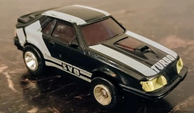 Ford Mustang SVO 1984 turbo varilla eléctrica de plástico Playskool coche recargable Foto 1 de 4
