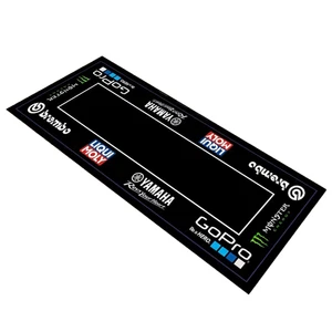 for YAMAHA MT-09 MT09 2017-2020 Motorcycle Garage Carpet mat 220x100 - Picture 1 of 1