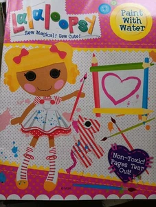 Lalaloopsy Paint With Water Book Sew Magical Cute Tear Out New, Missing 1 Page - Imagen 1 de 7