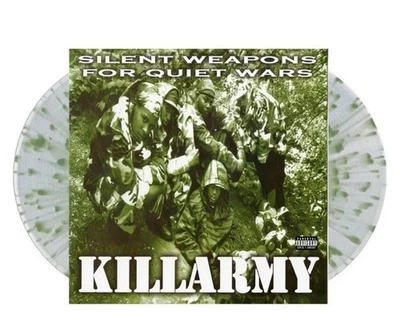 Killarmy Silent Weapons For Quiet Wars Vinyl Lp Splatter Green sold out, WU-Tang - Image 1 of 4