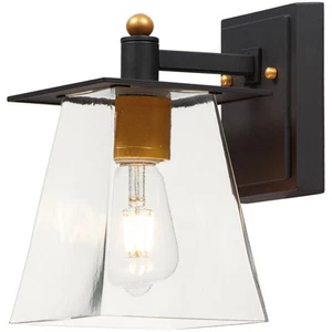 Maxim Lighting 10312CLBZGLD Chalet LED 10 inch Bronze/Gold Outdoor Wall Mount - Picture 1 of 7