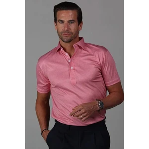 Kragen & Co. Neu ohne Etikett rot Hahnentritt Halbstreizkragen Polo Büro Freizeit L Tall - Bild 1 von 10