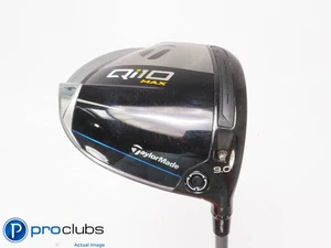 TaylorMade Qi10 MAX 9* Driver - Fuji Air Speeder 50g Stiff Flex - 453394 - Picture 1 of 4
