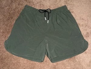 Pantalones Cortos Lift Threadz Enzo 5” Verde Para Hombre Talla Grande Color Verde - Imagen 1 de 5