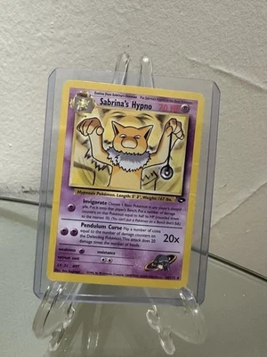 Pokémon TCG Sabrina's Hypno Gym Challenge Uncommon Card 56/132 MP - Image 1 of 2