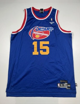 Denver Nuggets Jersey Mens 3XL Blue NBA Basketball Carmelo Anthony Reebok HWC - Image 1 of 4