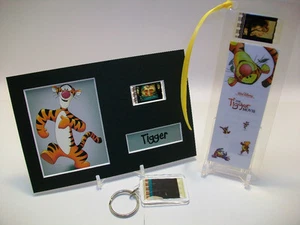 Lote de 3 piezas de colección de recuerdos de celdas de película de película de Tigger Winnie Pooh - Imagen 1 de 1