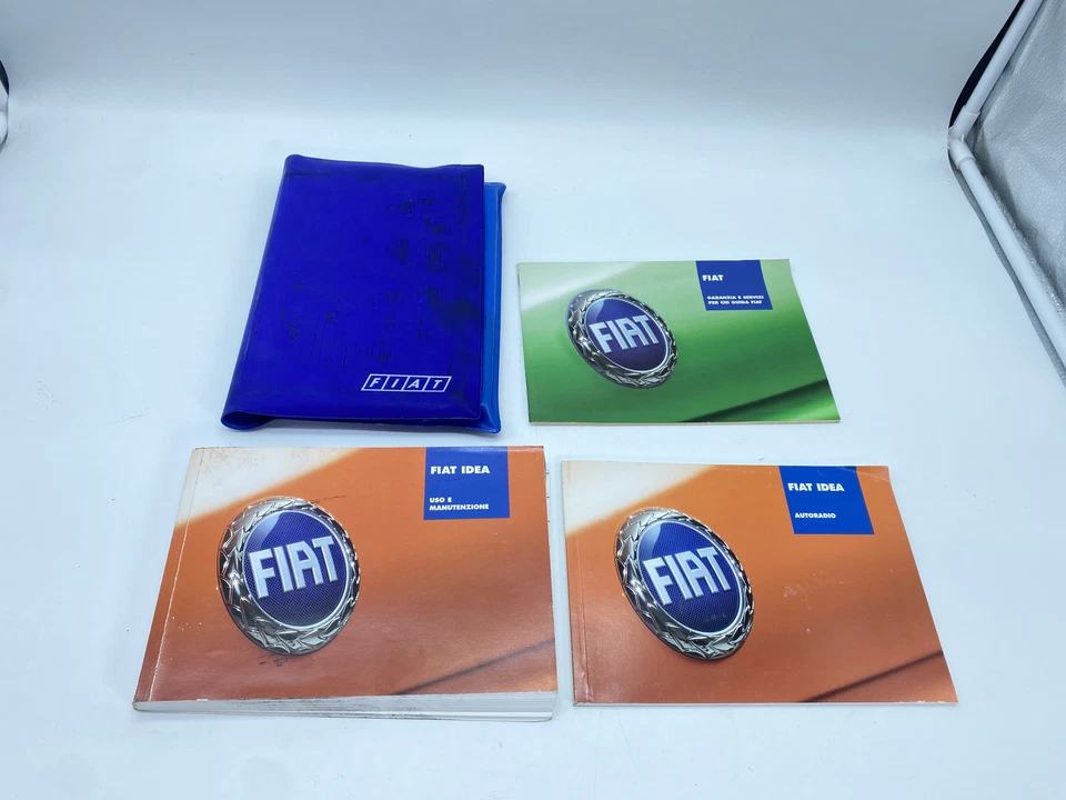 LIBRETTO USO E MANUTENZIONE FIAT IDEA 2004 ITALIANO ORIGINALE - Immagine 1 di 4