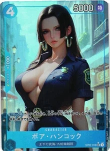 BOA HANCOCK ONE PIECE Holographic Custom Art Goddess Story Collectible Card - Picture 1 of 2