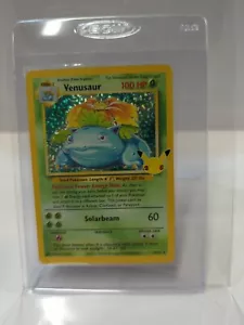 Pokémon Karte - Venusaur 15/102 Holo Rare Celebrations TCG BGS Gold Label - Bild 1 von 2