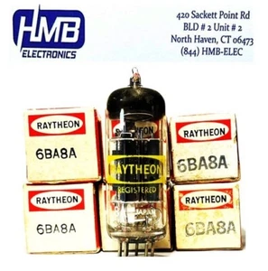 LOT OF 6 RAYTHEON 6BA8A - Picture 1 of 1