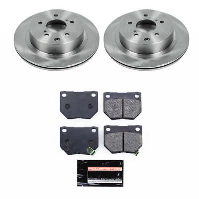 Kit de freno de disco Power Stop TDSK666 se adapta a 89-96 Nissan 300ZX Foto 1 de 2
