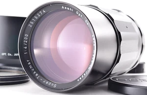 Lente teleobjetivo MF de montaje Pentax Super Takumar 200 mm f/4 M42 Japón #0... - Imagen 1 de 12