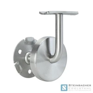 Edelstahl Handlaufhalter V2A Handlaufträger Wandhalter Geländer Handlauf #23 - Bild 1 von 1