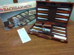 Vintage Backgammon Cardinal Prestige Pavilion 1987 New In Open Box - Picture 1 of 23