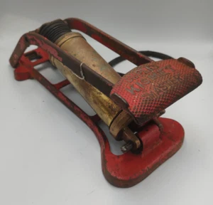 Duplex Kismet Master Brass Foot Pump Vintage Automotive RESTORATION PROJECT - Picture 1 of 9