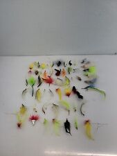 LARGE LOT OF FLY-FISHING FLIES IN FLY Approx 55 flies Large Medium And Small 