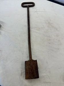 Antique Blacksmith Made Cattle Running Iron ~ Cow Branding ~ Blank Branding Iron - Picture 1 of 12
