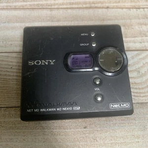 Portable Mini Disc player w/discs included Sony MZ-NE410 Net MD Walkman Recorder - Picture 1 of 11