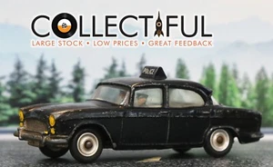 DINKY TOYS - #256 HUMBER HAWK - POLICE CAR - BLACK - DIECAST MODEL 🔥 - Picture 1 of 6