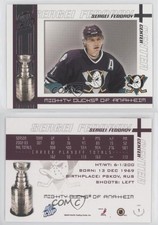 2003-04 Pacific Quest for the Cup Sergei Fedorov #1 HOF
