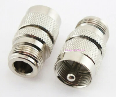 AUTOTEK LIMITED N Female to UHF Male Coax Connector Adapter