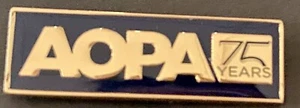 AOPA 75 Jahre Pin Aircraft Owners & Pilots Association - Bild 1 von 2